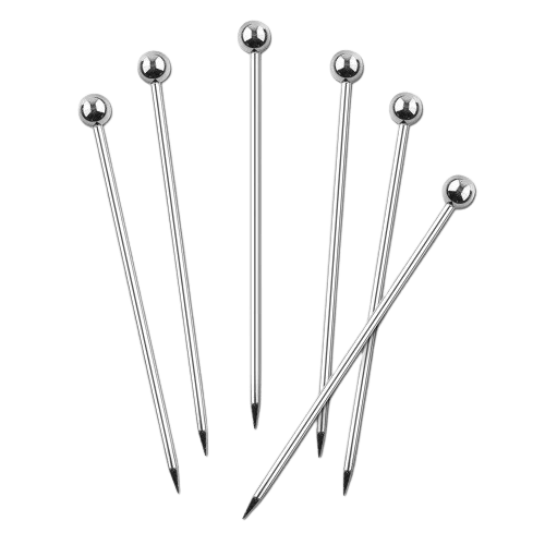 COCKTAIL PICKS STEEL SPHERICAL